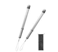 Adjustable Ropeless Battle Ropes Heavy Duty Portable Cordless Battle Ropes Trainer for Home & Gym, Multi-functional Fitness Training Rope for Strength & Conditioning (GRAY)