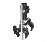 Adjustable Rotatable Clamp for DJI for osmo Accessories Adjustable | Secure dual-head design, fits handlebars, stable filming, anti-slip threads, ideal for vlogging