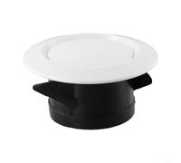 Adjustable Round Ceiling Air Vent Cover for Bathroom, Kitchen & Bedroom Exhaust Fans - ABS Plastic Soffit Diffuser, White (Ø75/Ø100/Ø125/Ø150 mm)(ø100MM)