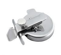 Adjustable Round Magnetic Seam Guide, 2026 New Magnetic Seam Guide for Sewing Machine, Adjustable Thickness Screw, Curved Edge Design for Rounded Hems, Collars, and Circle Sewing, Precision Quilting