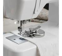 Adjustable Round Magnetic Seam Guide, 2026 New Multi-Functional Magnetic Guide Clamps, Adjustable Thickness Screw, Curved Edge Design for Rounded Hems, Collars, and Circle Sewing