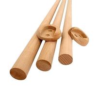 Adjustable Round Wardrobe Rail - Clothes& Closet BarWall-Mounted or Wardrobe Hanging50-150 cm Length (D3 cm/1.18 in L 70 cm/27.5 in)