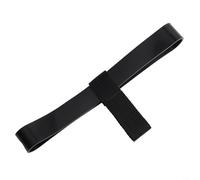Adjustable Rubber Tank Cylinder Strap Perfect for Securing Stage Bottles and Deco Hoses While Diving (12L Black)