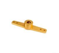 Adjustable Rudder Steering Arm 25T Hard Anodised for RC Models - Double Arms Design 4.1mm Hole for Tamiya Upgrade Parts(5.1mm)