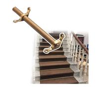 Adjustable Runner Polished Bar Bracket Hardware Secure Flooring Holders，Brass Stair Carpet Runner Holder Rods Inches - Secure Tubular Rods for Stair Runners in Company Library Museum St