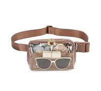 Adjustable Running Waist Bag Clear Pack Belt Bags for Travel and Short Trips Transparent Pack