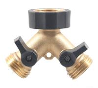 Adjustable RV Water Pressure Regulator Valve 3/4 Inch Brass with Filter and Silicon Oil Filled Pressure Gauge for Consistent Water Flow Control (G)