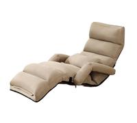 Adjustable s - Foldable Reclining Garden Chairs, Lazy Sofa Bed & Armrest Chaise Loun, Perfect Outdoor Relaxat for Patio, Poolside & Beach.