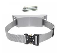 Adjustable Safety Belt Cylinder Rack with Wall Bracket for Secure Storage in Hospitals, Labs, Garages, Factories