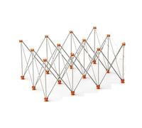 Adjustable Saw Horses,Portable Workbench/Work Station,Foldable Sawbuck Extended Work Table,Stainless Steel 1000kg Capacity,for Woodworking(165x112x72cm)