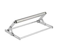 Adjustable Saw Stand - Portable Foldable Metal Workstation, Corrosions-Resistant Table Base, Multi-Purpose Machine Support | Tool Accessory with Cutting Machine Attachment for Workshop Productivity