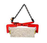 Adjustable Scissor Lifter Clamp for Heavy Duty Stone and Concrete Block Transport, Ideal for Road Construction and Granite Handling