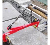 Adjustable Scissor Lifting Clamp for Secure Handling of Marble, Brick & Curb Stone - Anti-Slip Rubber-Lined for Enhanced Grip