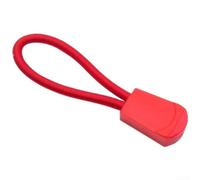 Adjustable Scuba Hose Clamp, Lightweight Rubber, Diving Equipment Accessories, Clamp, Secure Bungee Cord Retainer For Regulator Hoses, With Single Hook For High Low Pressure Tubes(Red)