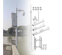 Adjustable Securi Camera Mounting Pole - Sturdy PTZ CCTV Dome Camera Stand for Outdoor Surveillance Enhanced Monit & Stabili Weather-Resistant Design