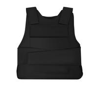Adjustable Security Training Protective Vest High-Strength Protection Tactical Vest with Storage Bag, Pair Gloves, Outdoors Protective Vest for Security Personnel, Prison Guards, Construction Workers
