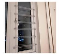 Adjustable Security Window Bars, Lightweight Child Safety Guard for Windows and Balcony, Anti-Collision Protection