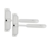 Adjustable Self-Closing Door Closer Set of 2 - Automatic Hinges for Double Doors - Easy Installation - Durable Hardware for Home & Office - Efficient Closure Solution