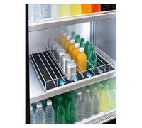 Adjustable Self-Feed Can and Bottle Rack, Flat Tray Organizer for Fridge, Supermarket, Convenience Store and Retail Shelves(660x480 mm)