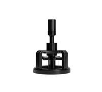Adjustable Self Leveling Espresso Tamper 51mm 58mm 54mm Calibrated Rotating Coffee Distributor & Tamper Tool for Barista Black(58mm)