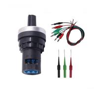 Adjustable Sensor Signal Simulator Automotive Circuit Tester Resistance Tool for Car Diagnostics Wire Tracing Fault Finding Compact Black Unit(For Vehicles)