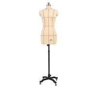 Adjustable Sewing Mannequin with Pinnable Torso and Arms for Dressmaking and Tailoring Beginners