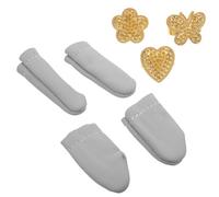 Adjustable Sewing Thimble Finger Shield for Beginners, Metal | Textured, Polished Inner Layer, Needle Push Assist, for Tailoring Tasks, Buttons and Thick Materials Random Color