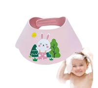 Adjustable Shampoo Bath Shield - Shower Visor for Kids | Waterproof Kids Shower Cap for Children Keep Ear Dry Eye Cover | Dry Showering Bathroom Bathtub Basin Water Protector