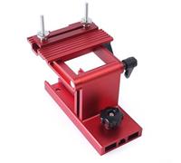 Adjustable Sharpening Jig for 6/8 Inch Bench Grinders, Solid Aluminum Tool Rest with Miter Slide for Chisels Turning Tools, Red