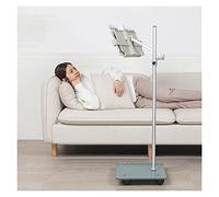 Adjustable Sheet Music Stand & Book Holder on Wheels, Floor Tablet and Laptop Stand for Bed Sofa Reading - Hands Free Computer Stands