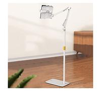 Adjustable Sheet Music Stand & Floor Book Stand,Lazy Tablet Floor Stand Holder,Perfect Ergonomic Book Holder for Reading,for Sitting,Standing,Laying Down,Exercising (Color : White)