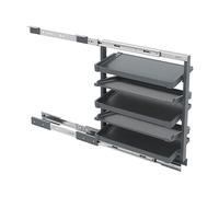 Adjustable Shoe Rack - 9-Tier Vertical Organizer, Retractable Metal Shelf, Space-Saving Storage for Closet, High Load Capacity, 128-140cm (Optimal Dimensions)