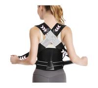 Adjustable Shoulder Back Posture Corrector Support Belt for Lumbar and Stretcher Training(3XL)