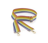 BagBase BG765 Boutique Adjustable Bag Strap - Essential Accessory for Handbags & Shoulder Bags - 100% Leather-look PU - Rainbow