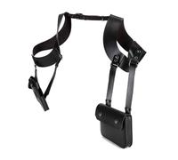 Adjustable Shoulder Holsters Bag Practical PU Leather Film Props Holsters For Role Play And Outdoor Activities For Travel