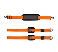Adjustable Shoulder Strap for Paddle Boards Featuring Anti-Scratch Pads and Reinforced Buckle, Fits Boards with Width Less Than 85cm (orange)