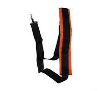 Adjustable Shoulder Strap Harness for Trimmer Lawn Eater Grass - Heavy Duty Nylon with Comfort Pad for Leaf Blower Multi Tool Garden Equipment Black Orange