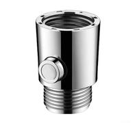 Adjustable shower angle regulator with copper elbow and innovative 4 point split nozzle for enhanced water flow and easy installation on common shower systems (A)