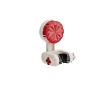 Adjustable shower bracket, non-punching strong suction cup holder, shower head hanger 360 ° rotation to adapt to various angles, black/red optional