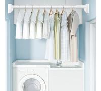 Adjustable Shower Curtain Rod 410-500CM 360-450CM 160-250CM 40-55CM No Drilling Expandable Bathroom & Closet Curtain Pole Ideal for & Doors