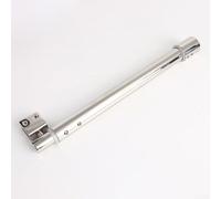 Adjustable Shower Glass Support Bar 400-600mm Stainless Steel Chrome Clamp Arm for Walk-in Screen or Wet Room Enclosure, Fits 8-12mm Panels(Flat)