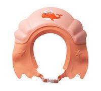 Adjustable Shower Hat, Pink Whale Plastic Visor | Portable and Flexible Design, Gentle Bath Use, Adorable Look, Convenient to Carry