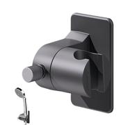 Adjustable Shower Head Holder - Adjustable Wall Mounting Bracket for Handheld Shower Head | No Drilling Bathroom Installation Kit | RV Shower Accessories | Easy Turning and Secure Mounting for the Ge