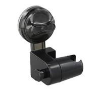 Adjustable Shower Head Holder, No-Drill Suction Cup Stand with 58mm Strong Adhesion for Smooth Walls, Compatible with Most Handheld Sprayers Silver