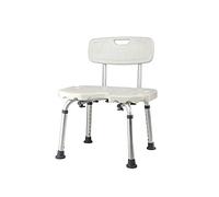 Adjustable Shower Seat for Seniors - 8 Levels Height 36-54cm, omic Bath Bench Stool, Lightweight Aluminu, Safe Bathroom Chair for Elderly & Did Use