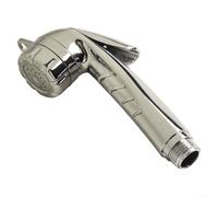 Adjustable Shower Toilet Bidet Nozzle with Pressurized Water Flow, Chrome Finish and Start/Stop Control, Suitable for Motorhomes and Yachts