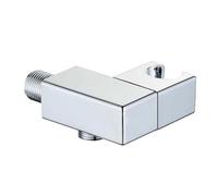 Adjustable Shower Wand Holder Replacement Arm Mount Head for Handheld Head Enduring Wand for Connecting Arm and Hose