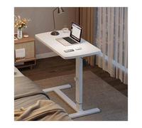 Adjustable Side Table - Foldable End Table for Sofa & Laptop, Space-Saving Portable Design, Versatile Use for Modern Home Décor, Slish White h