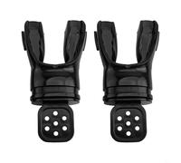 Adjustable Silicone Diving Mouthpieces 2Pack for Comfortable Fit and Leak Prevention during Scuba Adventures (Black)