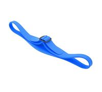 Adjustable Silicone Haircut Band Curved Neckline Shaving Template for Hair Trimming and Beard Styling for Children and Adults in Black (Blue)